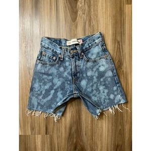 550 Levi's Reworked Custom Dyed Jean Shorts | 22" waist